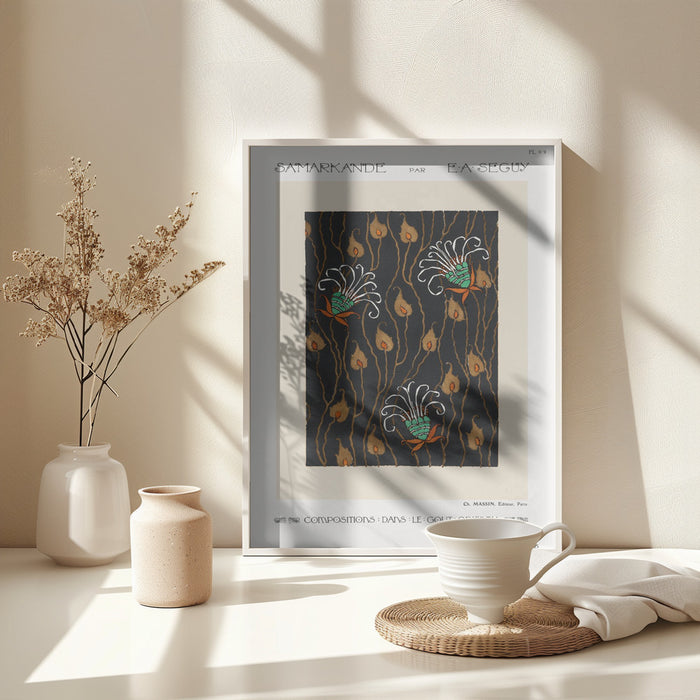 Samarkande 9 Framed Art Wall Decor