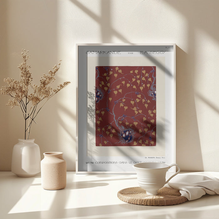 Samarkande 12 Framed Art Wall Decor