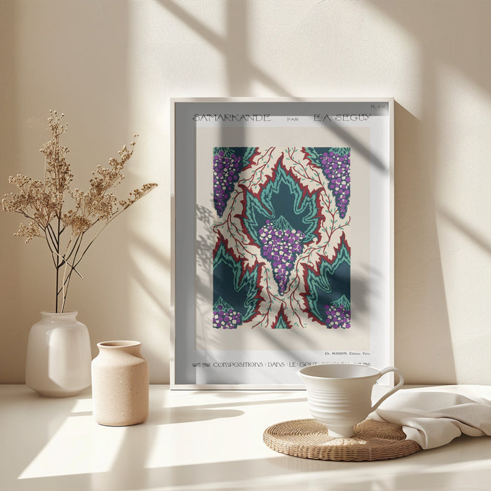 Samarkande 18 Framed Art Wall Decor