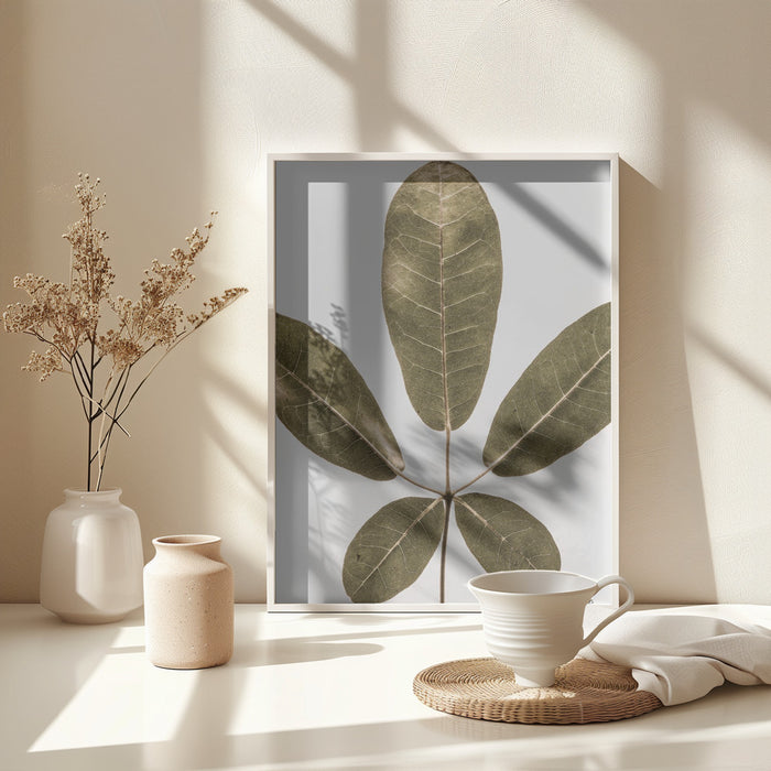 Autum Leaf Framed Art Wall Decor