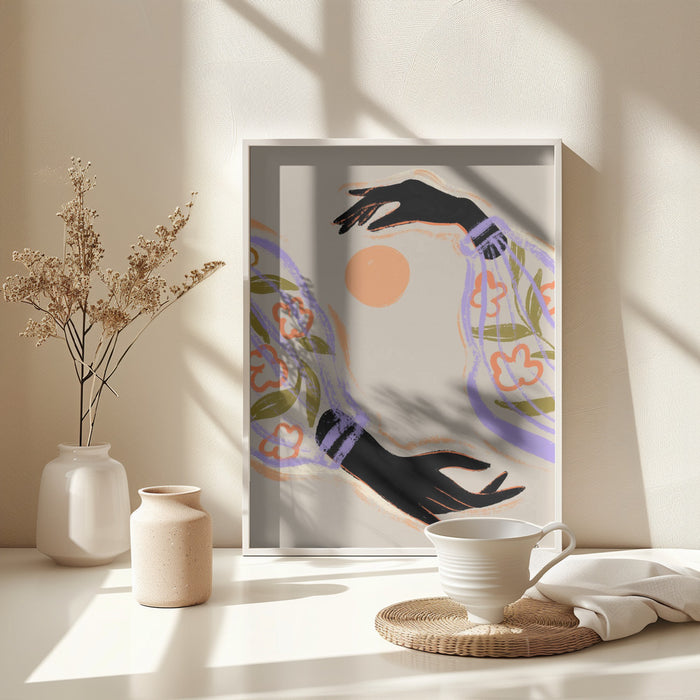 Embrace The Sun Framed Art Wall Decor