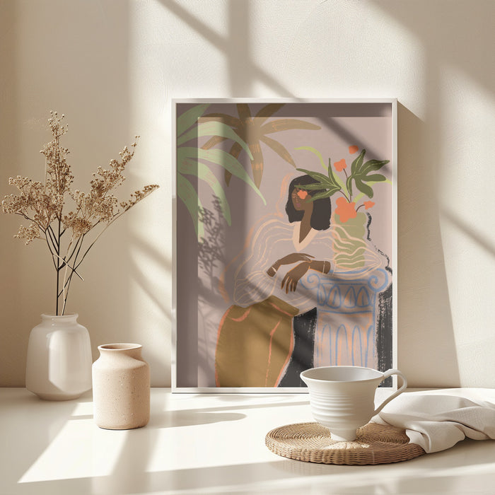 Waiting Framed Art Wall Decor