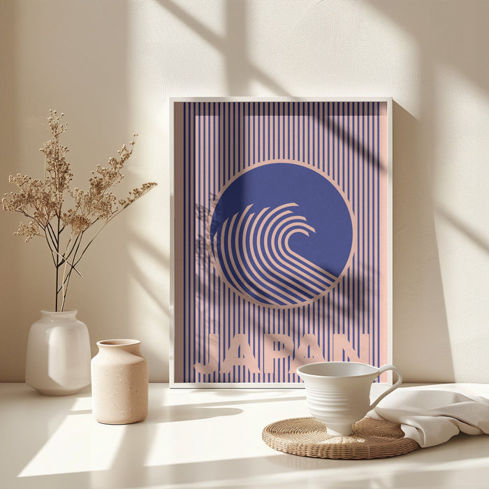 Great Wave of Japan Framed Art Wall Decor