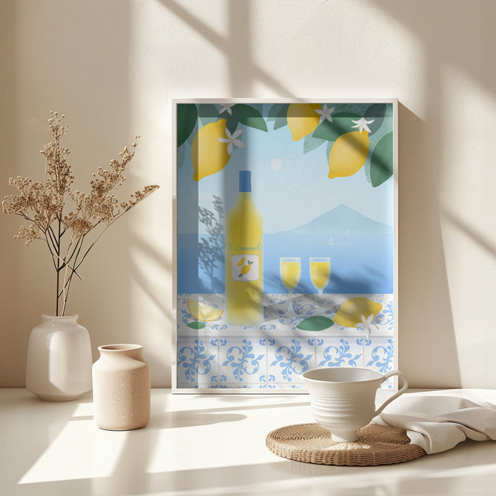 Limoncello Framed Art Modern Wall Decor