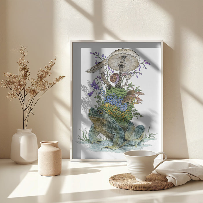 Away With the Fairies Framed Art Modern Wall Decor