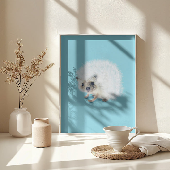 Prickly Like Dandelion Framed Art Wall Decor