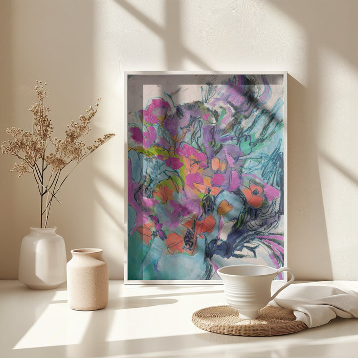 Df840flourish Framed Art Wall Decor