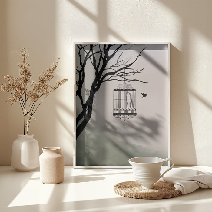 Peace Framed Art Modern Wall Decor