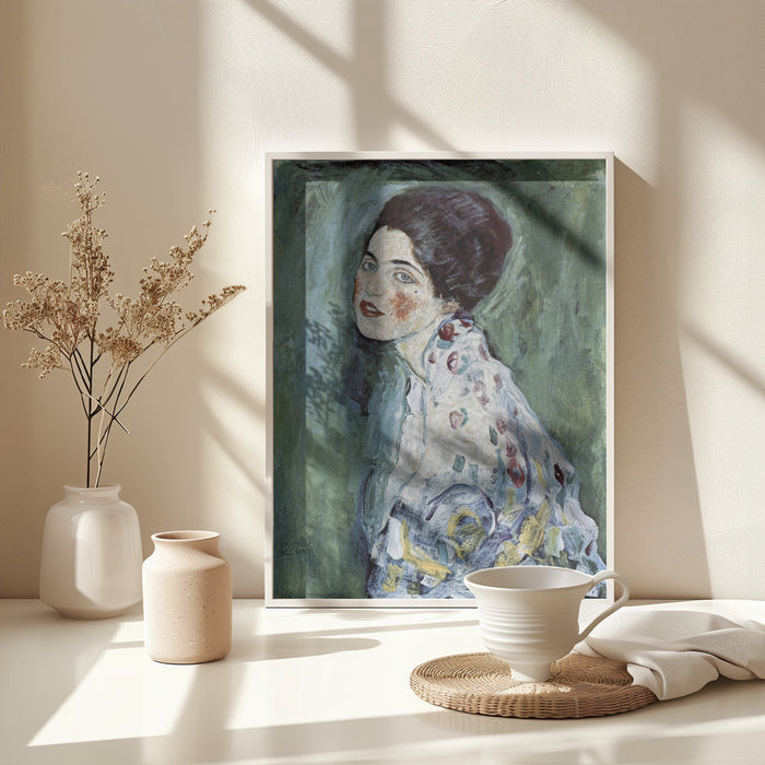 Porträt Einer Dame (1916–1917) Framed Art Wall Decor