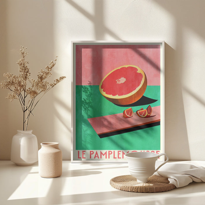 Le Pamlemousse Framed Art Modern Wall Decor