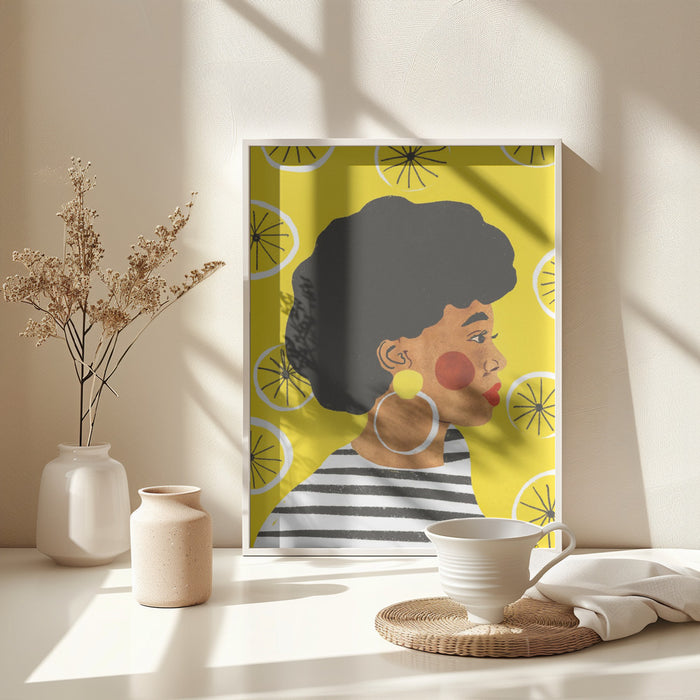 Lemonade Framed Art Wall Decor