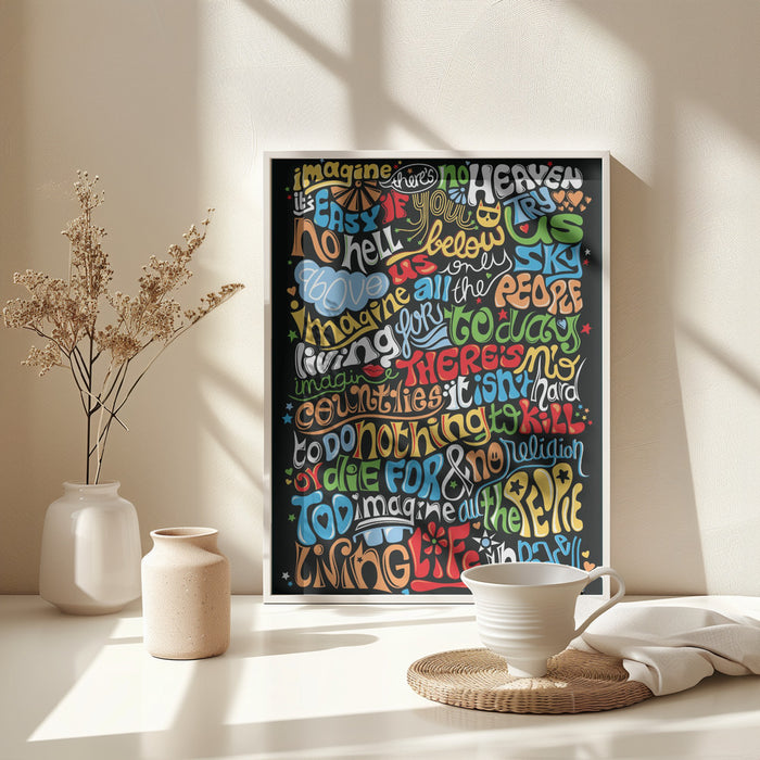 Imagine Framed Art Modern Wall Decor