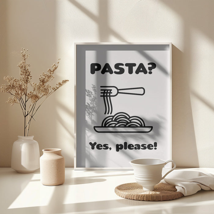 Pasta Framed Art Wall Decor