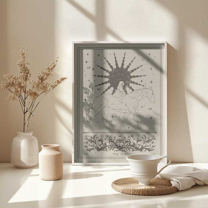 The Sun Framed Art Wall Decor