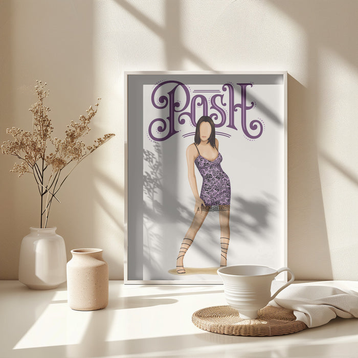 Posh Spice Framed Art Wall Decor