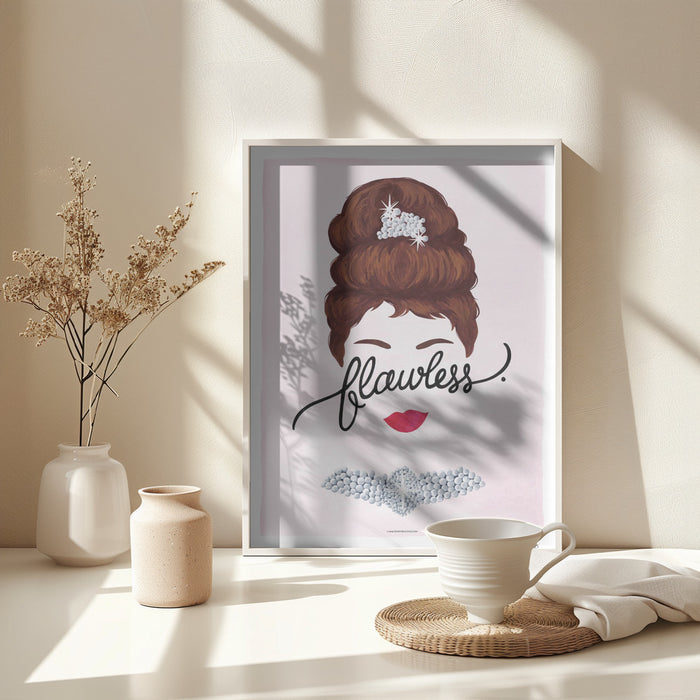 Flawless Audrey Framed Art Wall Decor