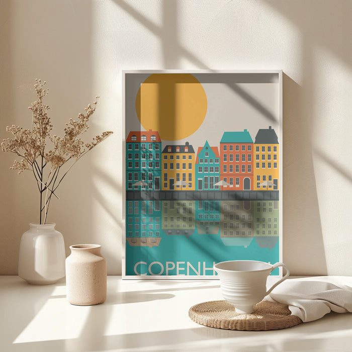 Copenhagen Framed Art Wall Decor