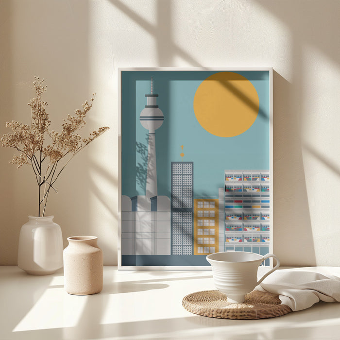 Berlin Framed Art Wall Decor