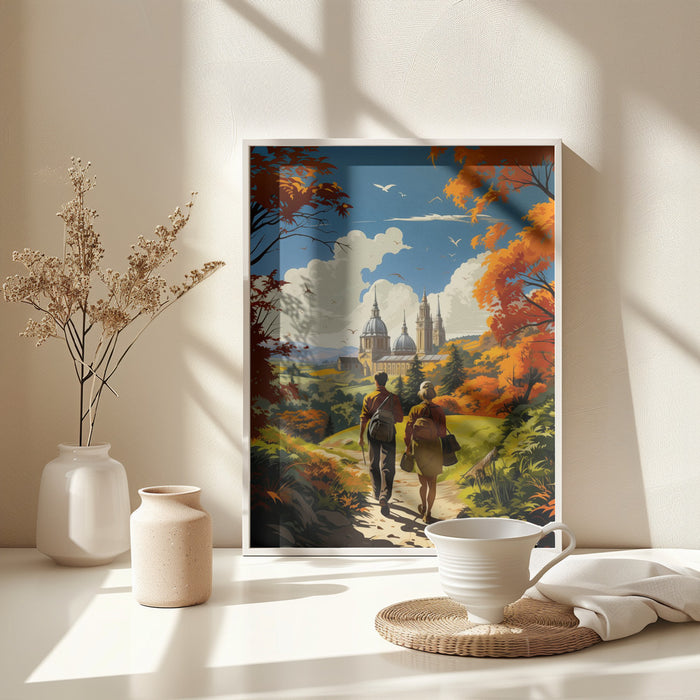 An Oxford Adventure Framed Art Modern Wall Decor