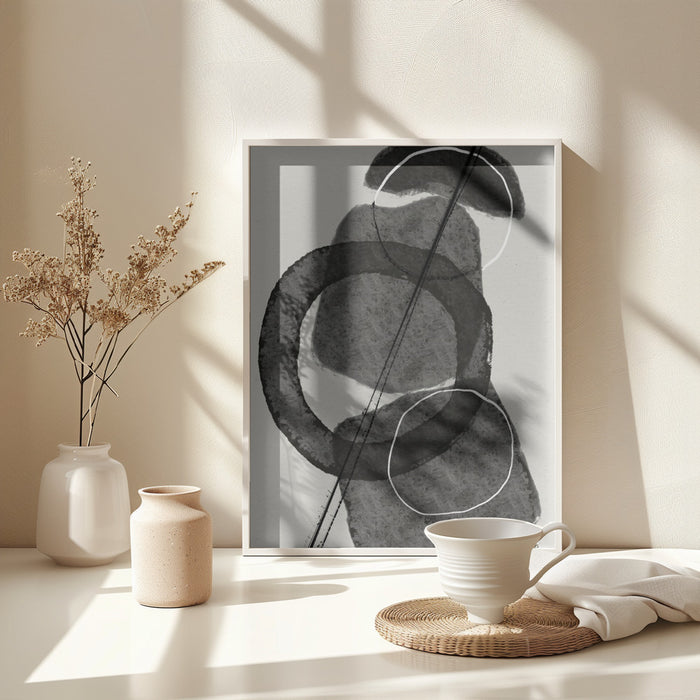 Cohesion Framed Art Modern Wall Decor