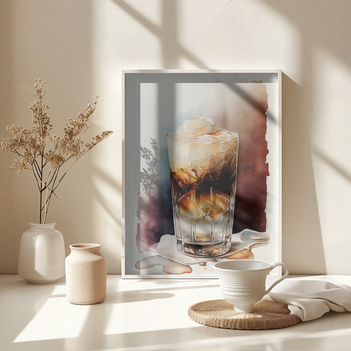 Drinks cocktail Framed Art Modern Wall Decor