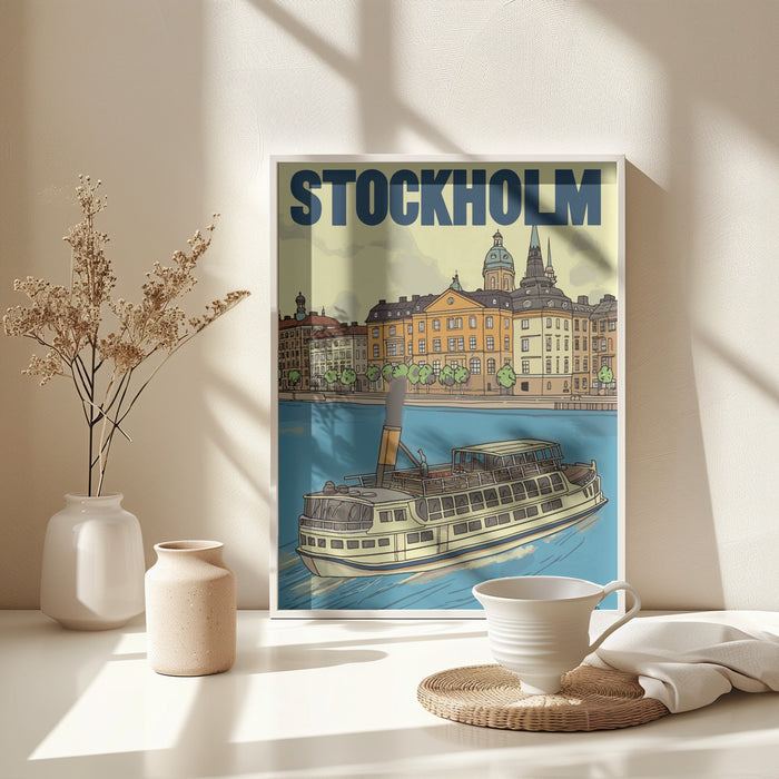 Stockholm Framed Art Modern Wall Decor