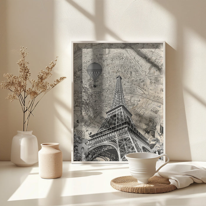 Paris 2 (City Breaks) Framed Art Modern Wall Decor