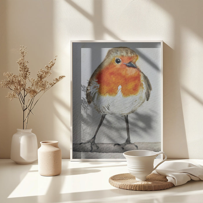 Robin Framed Art Wall Decor