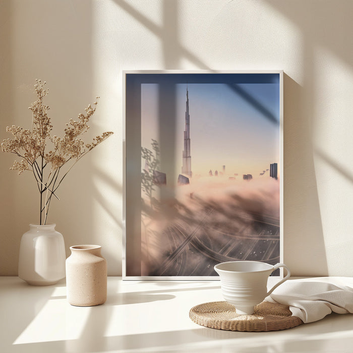 Highway to Heaven Framed Art Modern Wall Decor