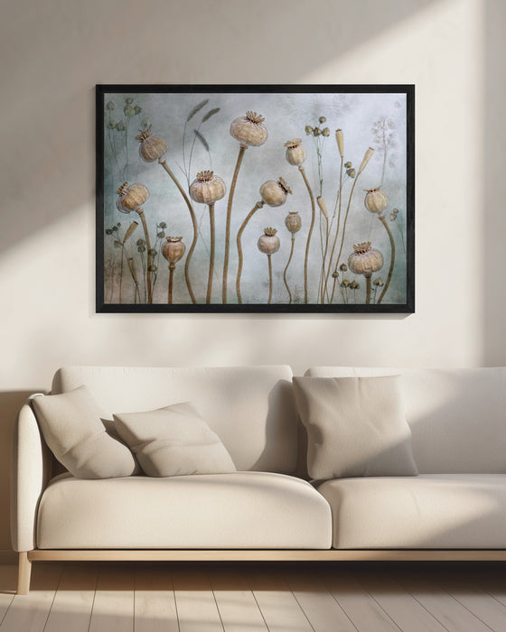 Papaver Landscape Framed Art