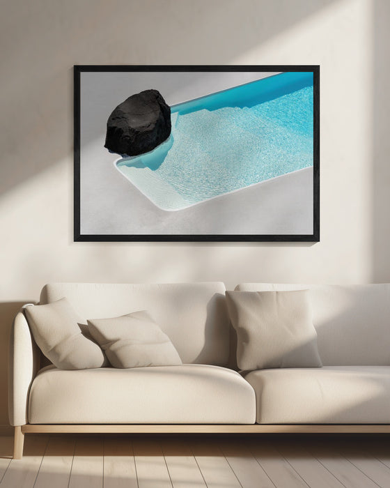 The Pool Landscape Framed Art