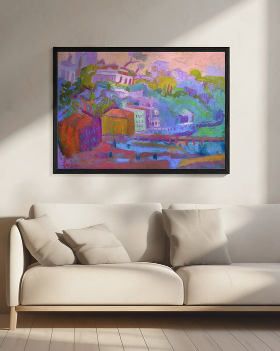 Passage II Landscape Framed Art