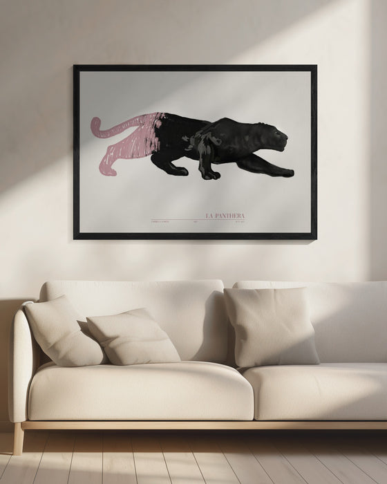 La Panthera Landscape Framed Art