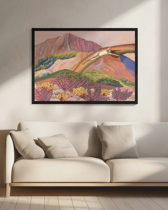 Canvas Landscape Art Framed Print of Captivating Landscape - High-Quality Canvas 3 Print - Perfect for Home Decor and Gifts  Max Length 255