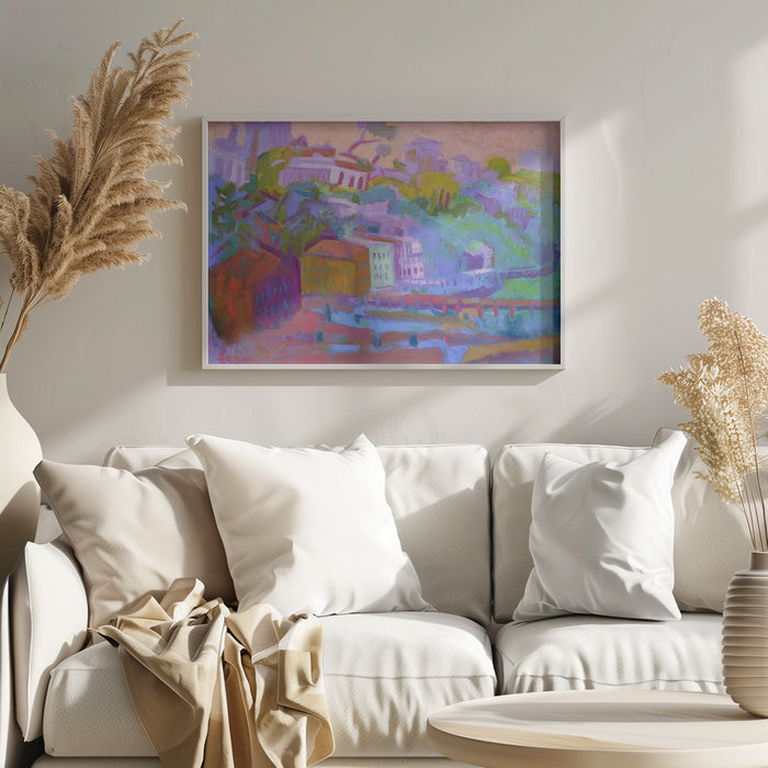 Passage II Landscape Framed Art