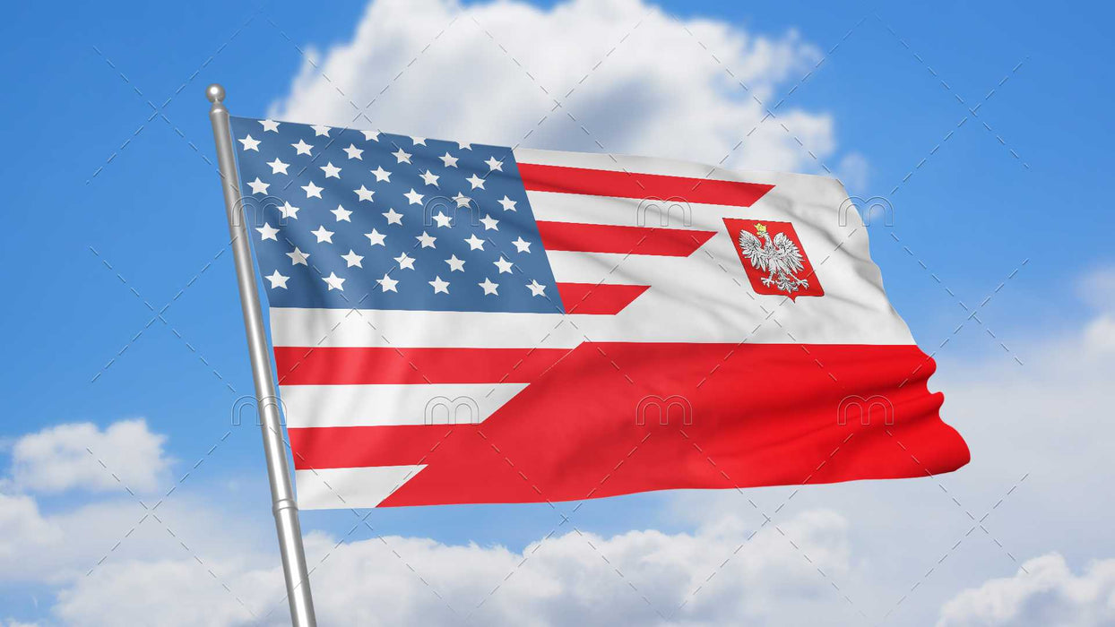 Polish american flag polka flaga poland flag