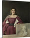 Portrait of a Lady by Titian Canvas Classic Artwork