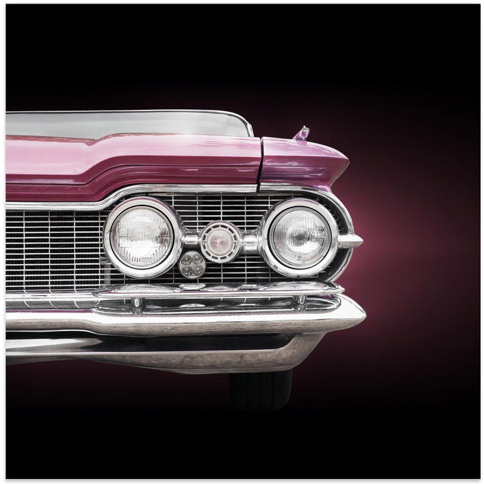 US classic car 1959 Super 88 Square Canvas Art Print