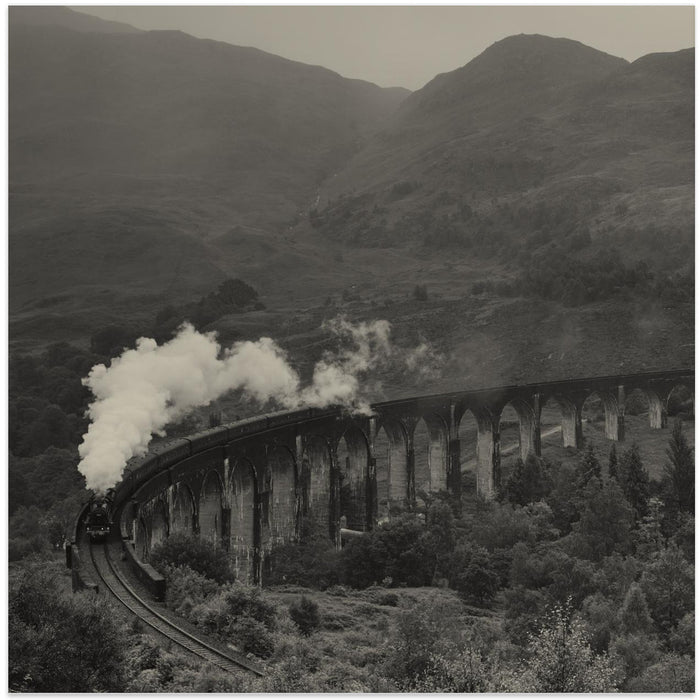 Hogwarts Express Square Canvas Art Print