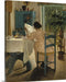 Ring At Breakfast by Laurits Andersen Canvas Classic Artwork