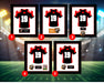 mississippi High School Football Jersey Frame Print Senior Night Gift 