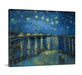 Starry Night over the Rhone by Vincent Van Gogh Classic Art