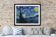 Starry Night Vincent Van Gogh Artwork Framed Art Canvas Prints