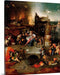 Temptation of Saint Anthony by Hieronymus Bosch Canvas Classic Artwork