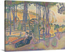 The Evening Air by Henri-Edmond Cross Canvas Classic Artwork