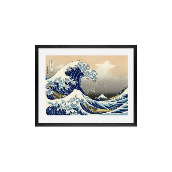 The Great Wave at Kanagawa by Katsushika Hokusai Japanese wall art