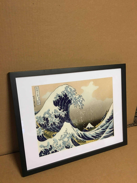 The Great Wave off Kanagawa by Katsushika Hokusai Framed art print dec Picture Frame Store New Jersey