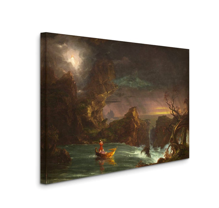 The Voyage of Life by Thomas Cole Canvas Classic Artwork