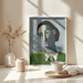 Waiting Woman Framed Art Wall Decor - Framed Art