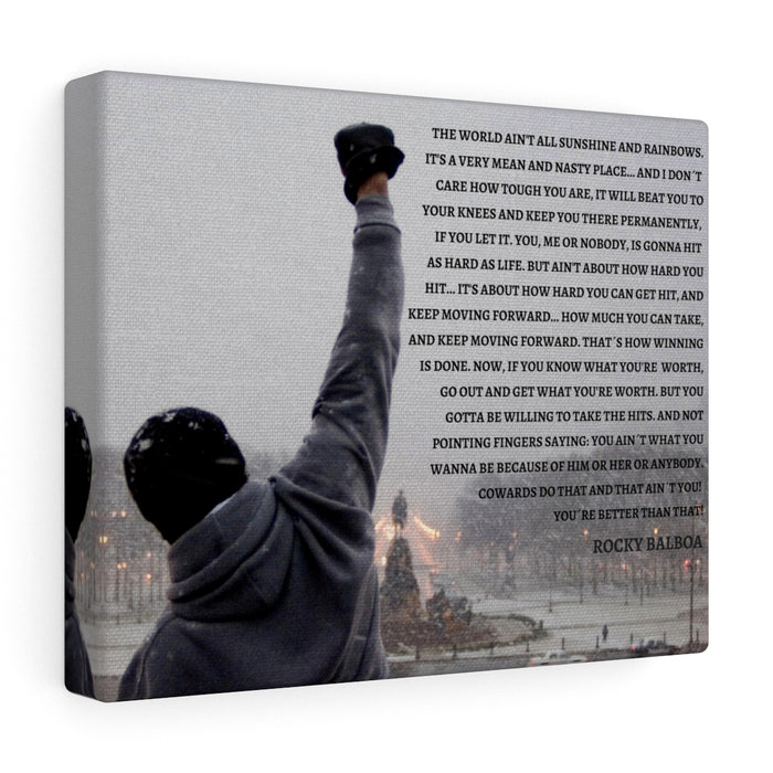 ROCKY BALBOA CANVAS ART PRINT WALL DeCOR Home Decor This inspira